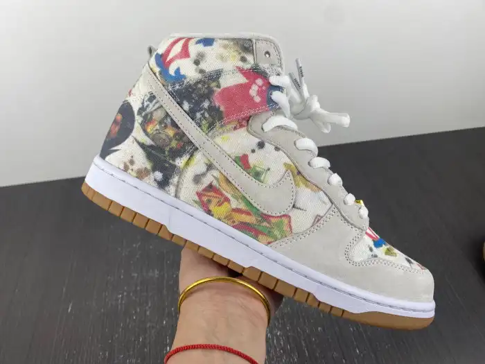 Rep Nike SB Dunk High Supreme Rammellzee FD8779-100 0125