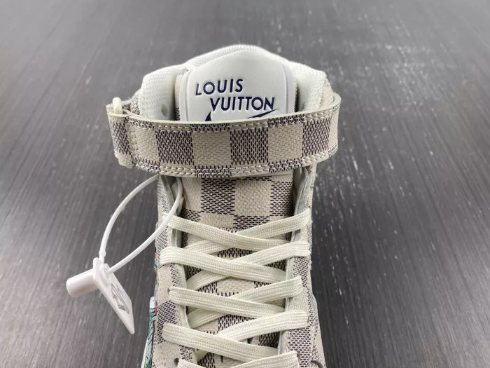 Cheap Louis Vuitton Nike Air Force 1 Mid By Virgil Abloh Graffiti 0116