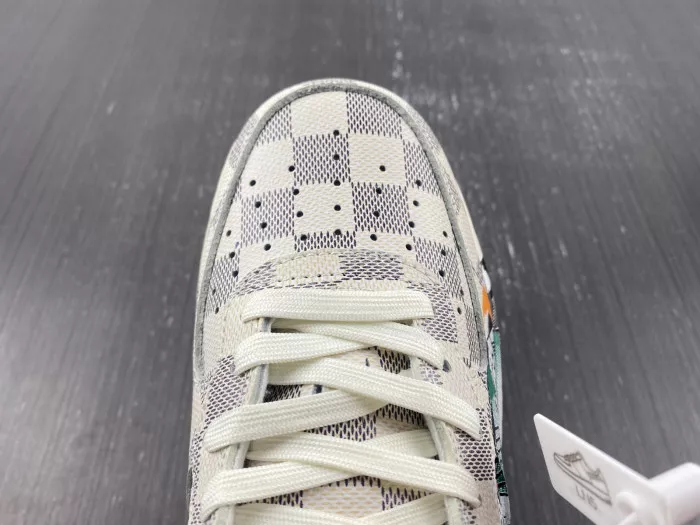 Cheap Louis Vuitton Nike Air Force 1 Mid By Virgil Abloh Graffiti 0116