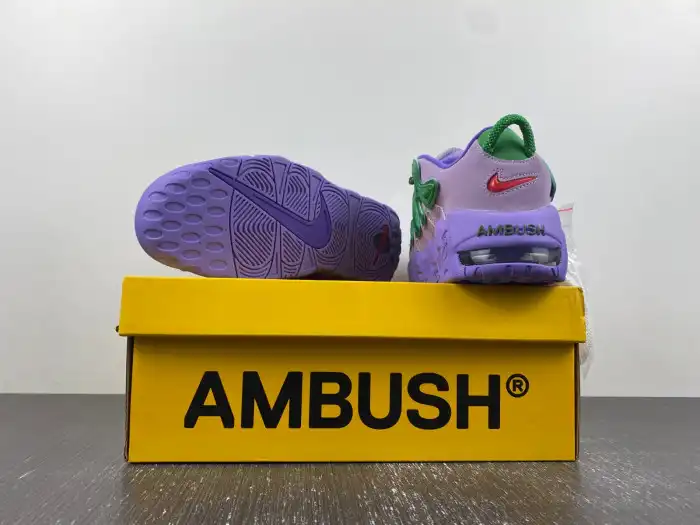 Cheap Ambush x Nike Air More Uptempo Low Lilac FB1299-500 0125