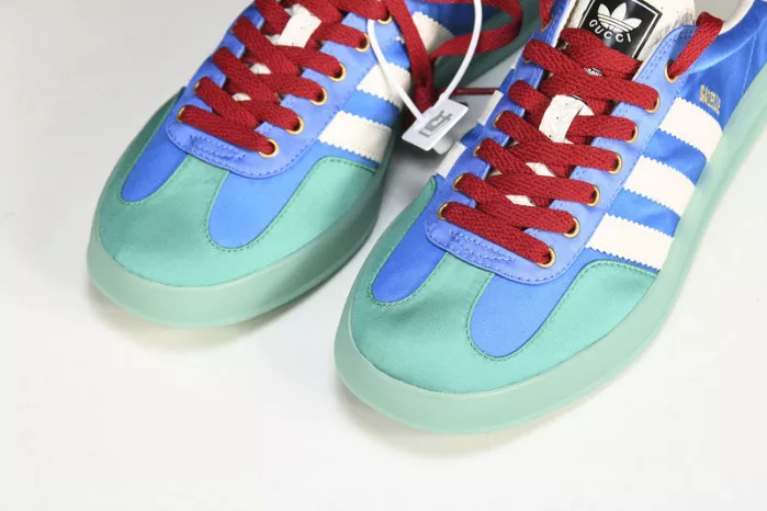 Rep adidas x Gucci women's Gazelle sneaker 707867 U7R10 3660 0117