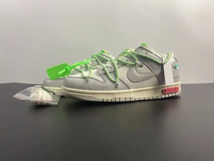 Rep Off-White x Dunk Low 'Lot 07 of 50' DM1602-108 0123