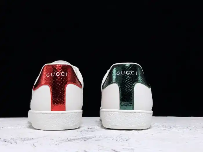 Rep GUCC Ace Leather Sneaker 456230 02JP0 9064 0127