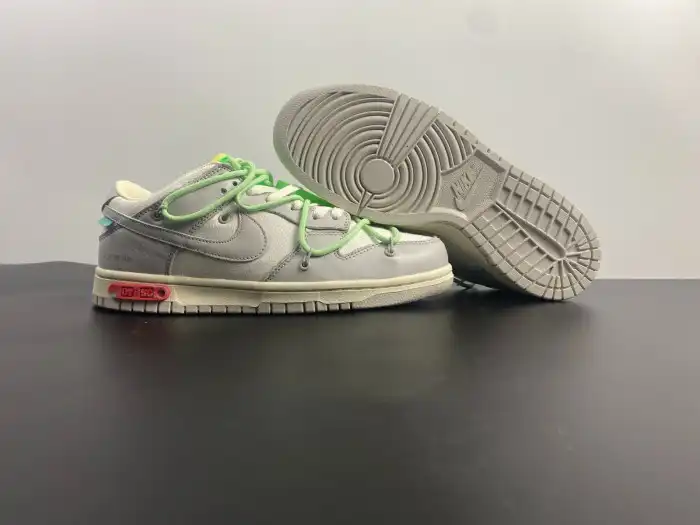 Rep Off-White x Dunk Low 'Lot 07 of 50' DM1602-108 0123