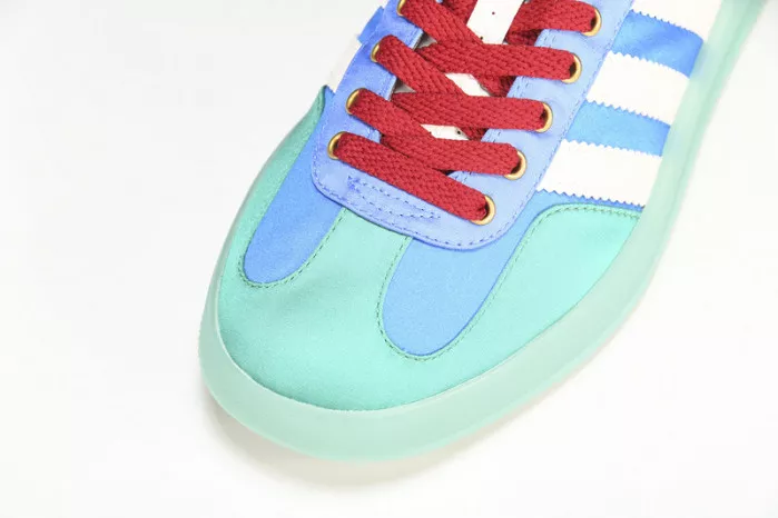 Rep adidas x Gucci women's Gazelle sneaker 707867 U7R10 3660 0117