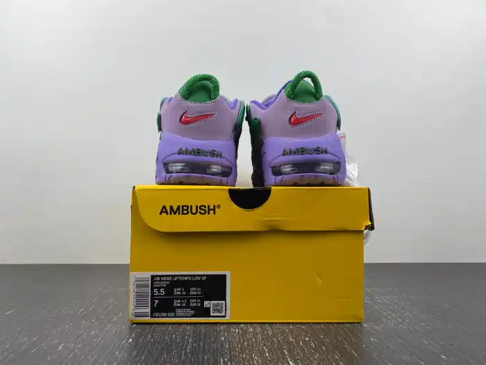 Cheap Ambush x Nike Air More Uptempo Low Lilac FB1299-500 0125