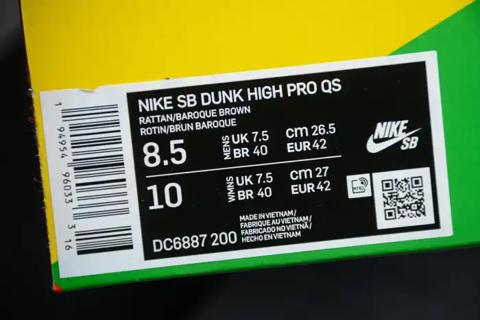 Rep Nike SB Dunk High Concepts Turdunken DC6887-200 0125