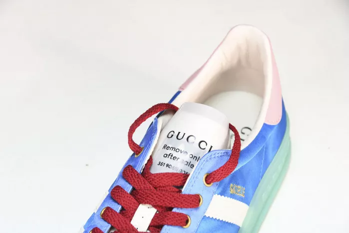 Rep adidas x Gucci women's Gazelle sneaker 707867 U7R10 3660 0117