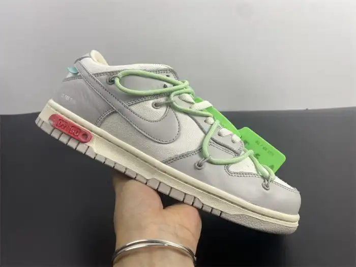 Rep Off-White x Dunk Low 'Lot 07 of 50' DM1602-108 0123