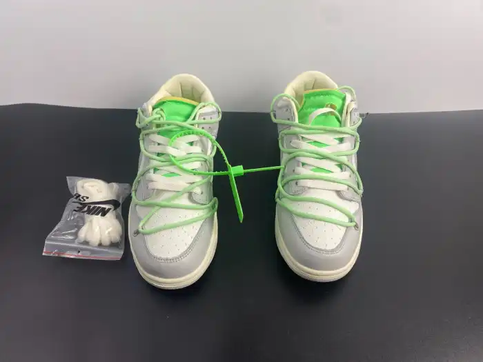 Rep Off-White x Dunk Low 'Lot 07 of 50' DM1602-108 0123