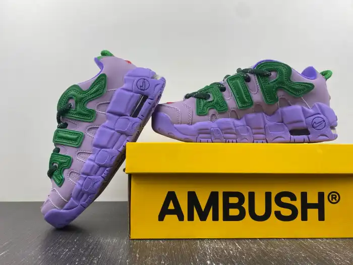 Cheap Ambush x Nike Air More Uptempo Low Lilac FB1299-500 0125