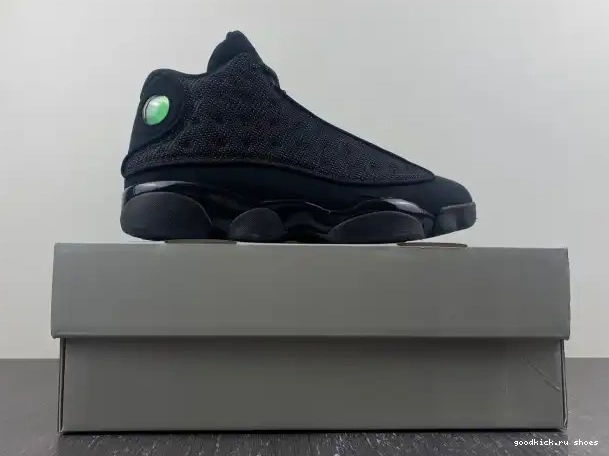 Rep Retro Black Air Cat Jordan 13 414571-011 0212