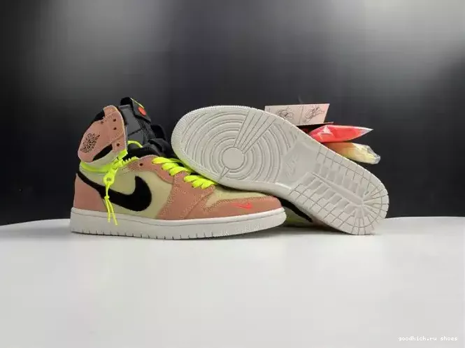 Cheap Air Peach 1 Jordan Switch High CW6576-800 0207