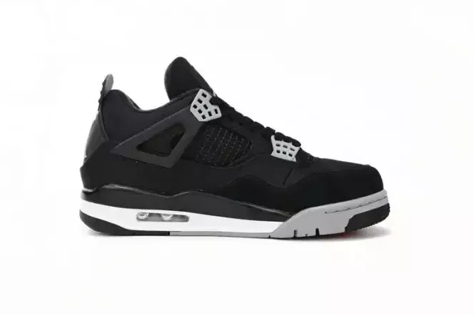 Rep Canvas 4 Black Jordan DH7138-006 Air 0207