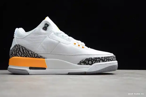 Cheap RETRO JORDAN AIR 3 CK9246-108 (W) ORANGE LASER 0222