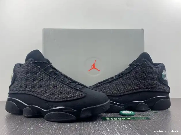 Rep Retro Black Air Cat Jordan 13 414571-011 0212