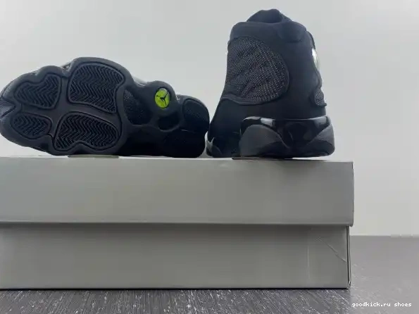 Rep Retro Black Air Cat Jordan 13 414571-011 0212