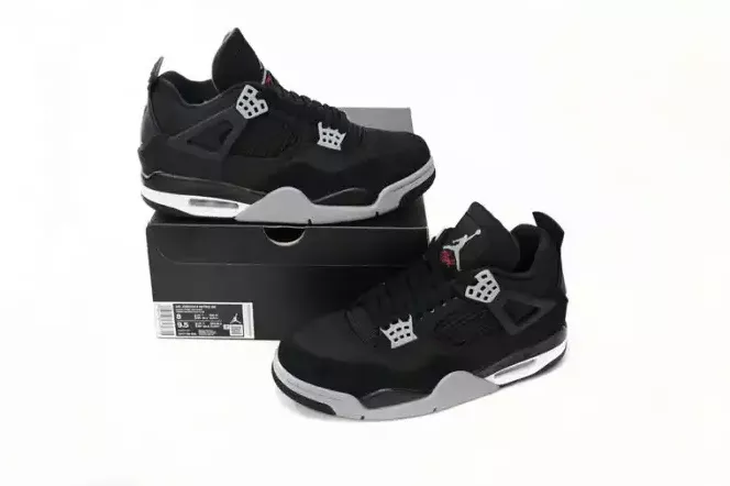 Rep Canvas 4 Black Jordan DH7138-006 Air 0207