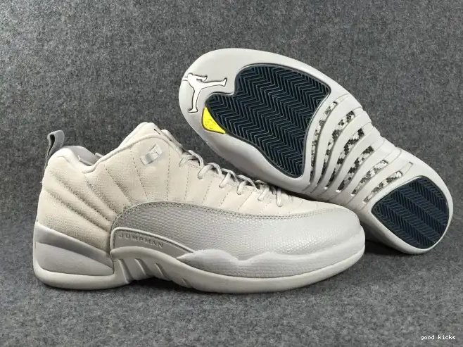 Rep Grey 12 Jordan Low Suede Air 308317-002 0220