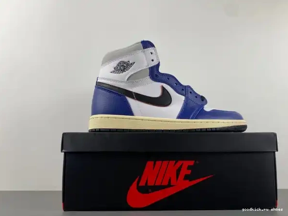 Cheap Rare Jordan Air OG Blue Air 1 Deep High Royal DZ5485-100 0225