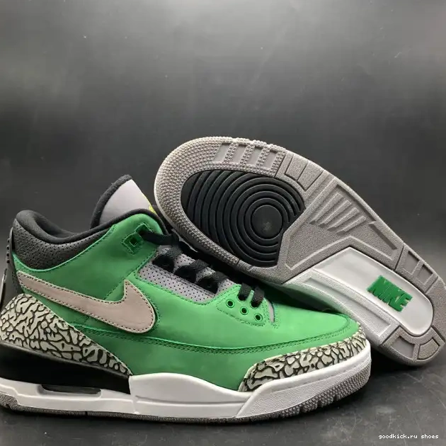 Rep AJ3 Tinker Air 3 Jordan PE shoes Ducks Retro 867493 Oregon 0224