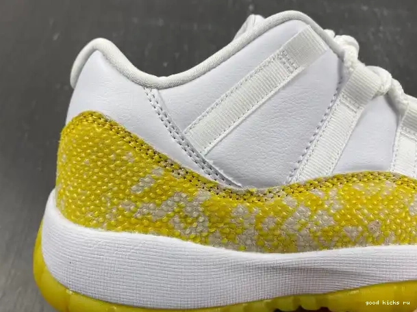 Rep Low Yellow 11 Snakeskin Air Jordan AH7860-107 WMNS 0220