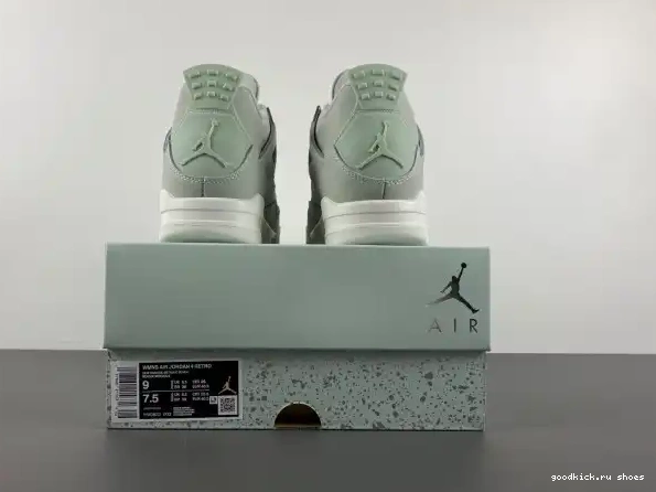 Cheap HV0823-003 (W) Air Seafoam Jordan 4 0218