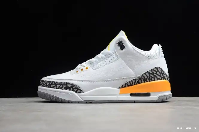 Cheap RETRO JORDAN AIR 3 CK9246-108 (W) ORANGE LASER 0222