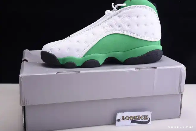 Rep DB6537-113 13 Jordan Air Green Lucky 0225