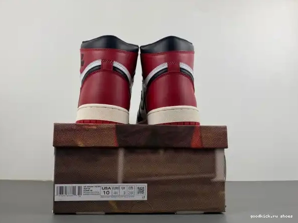 Rep Reimagined High DZ5485-106 OG Jordan Air Black Toe 1 0221