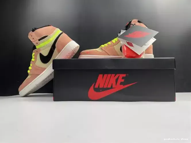 Cheap Air Peach 1 Jordan Switch High CW6576-800 0207