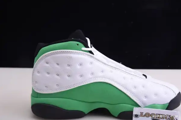 Rep DB6537-113 13 Jordan Air Green Lucky 0225