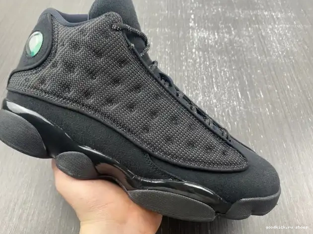 Rep Retro Black Air Cat Jordan 13 414571-011 0212