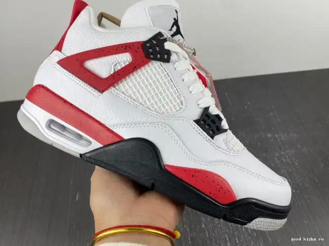 Rep DH6927-161 Jordan 4 Air Red Cement 0217