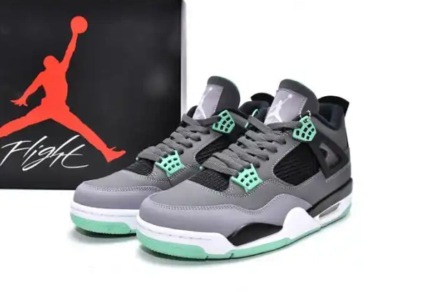 Rep Air Green 308497-033 Retro Jordan Glow 4 0208