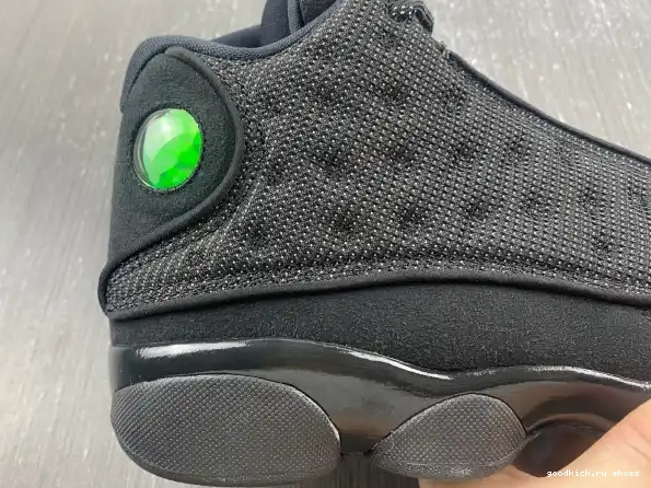 Rep Retro Black Air Cat Jordan 13 414571-011 0212