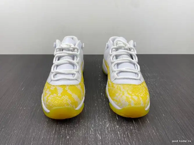 Rep Low Yellow 11 Snakeskin Air Jordan AH7860-107 WMNS 0220