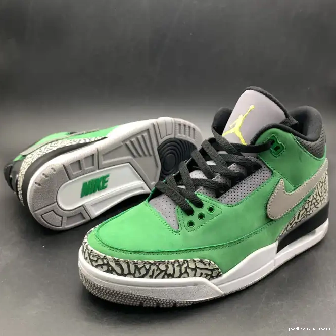 Rep AJ3 Tinker Air 3 Jordan PE shoes Ducks Retro 867493 Oregon 0224