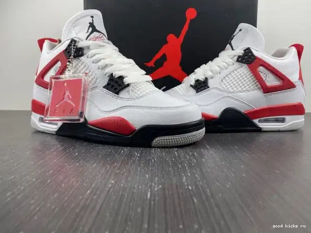 Rep DH6927-161 Jordan 4 Air Red Cement 0217