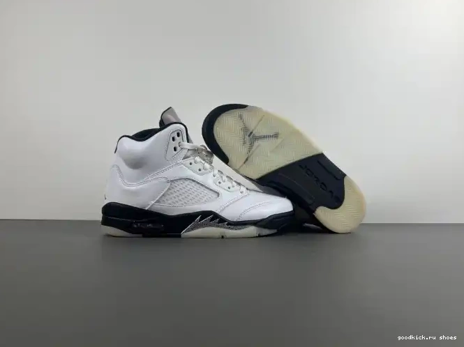 Cheap 'WHITE BLACK' DD0587-110 RETRO JORDAN 5 AIR 0213