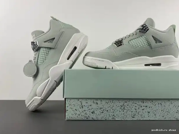 Cheap HV0823-003 (W) Air Seafoam Jordan 4 0218