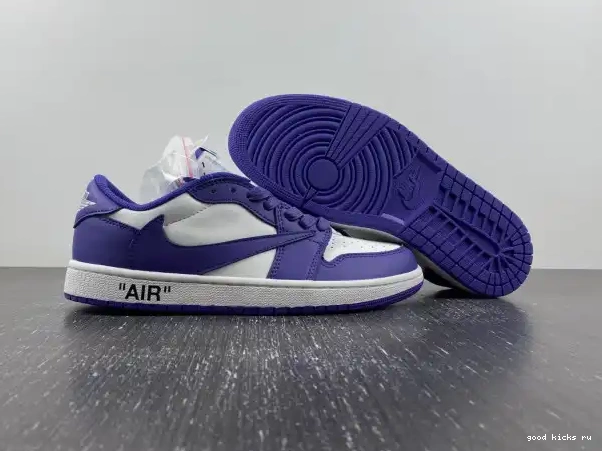Cheap OFF-WHITE X TRAVIS JORDAN SCOTT 1 CUSTOM X DM7890-386 AIR 0317