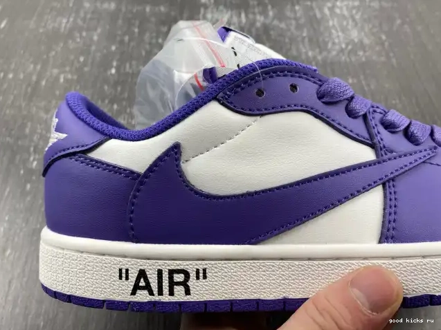 Cheap OFF-WHITE X TRAVIS JORDAN SCOTT 1 CUSTOM X DM7890-386 AIR 0317