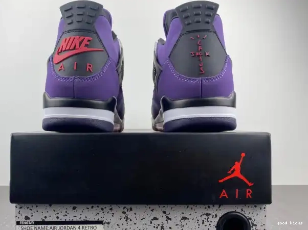 Cheap 4 Scott Travis (Friends Retro and Purple 766296 Family) Jordan LN4 0321
