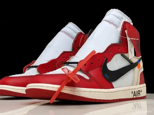 Cheap Air Ten The 1 Chicago AA3834-101 Jordan Off-White Retro 0317