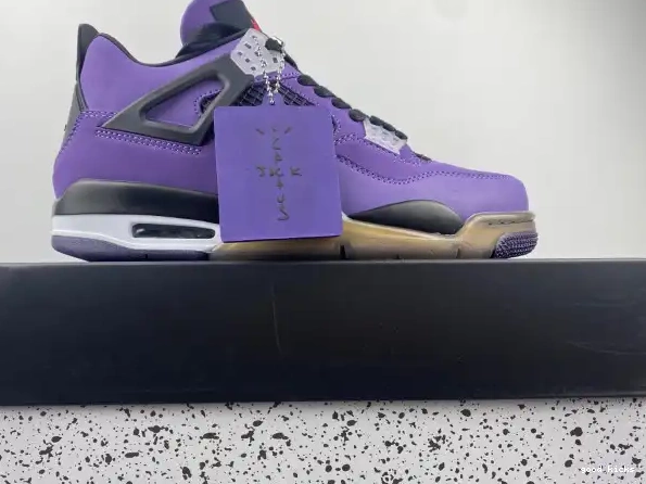 Cheap 4 Scott Travis (Friends Retro and Purple 766296 Family) Jordan LN4 0321
