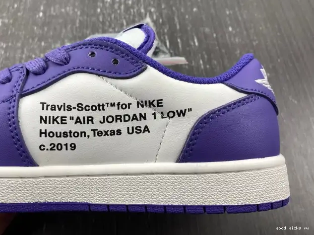 Cheap OFF-WHITE X TRAVIS JORDAN SCOTT 1 CUSTOM X DM7890-386 AIR 0317