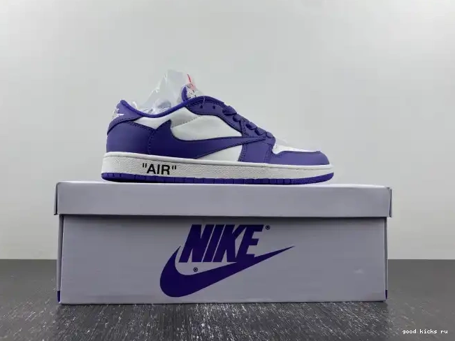 Cheap OFF-WHITE X TRAVIS JORDAN SCOTT 1 CUSTOM X DM7890-386 AIR 0317