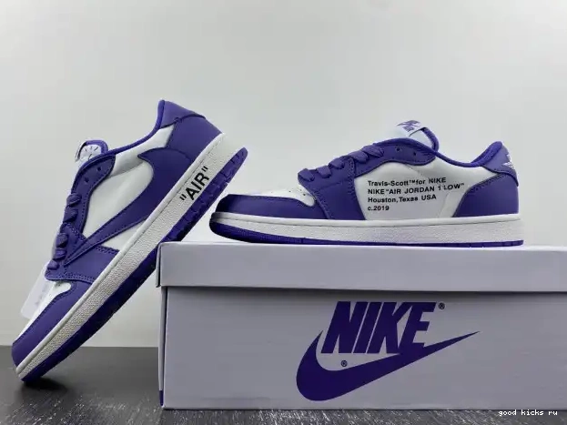Cheap OFF-WHITE X TRAVIS JORDAN SCOTT 1 CUSTOM X DM7890-386 AIR 0317