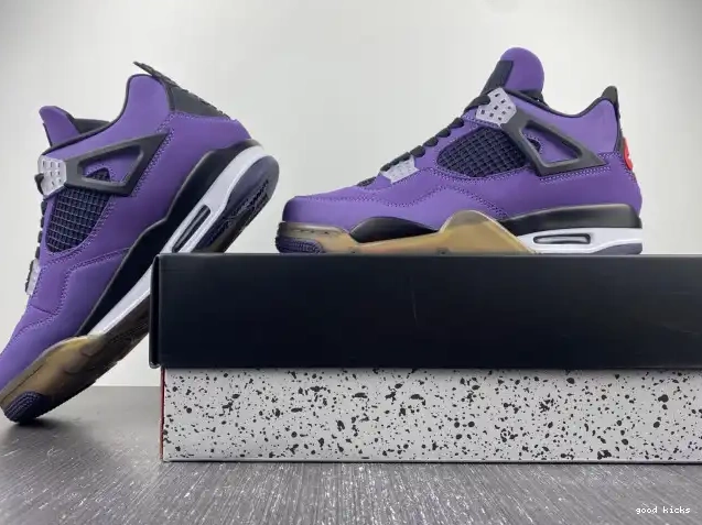 Cheap 4 Scott Travis (Friends Retro and Purple 766296 Family) Jordan LN4 0321